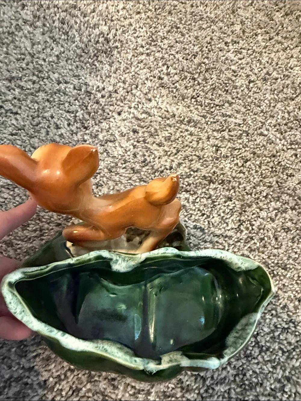 Royal Copley VINTAGE  BAMBI PLANTER FIGURAL  C. 1950-60'S  DISNEY  DEER FAWN